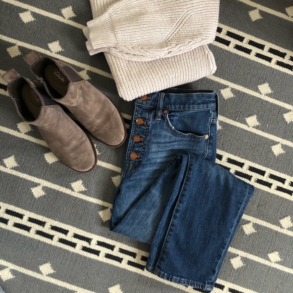 Madewell Perfect Vintage Jean Button-Front